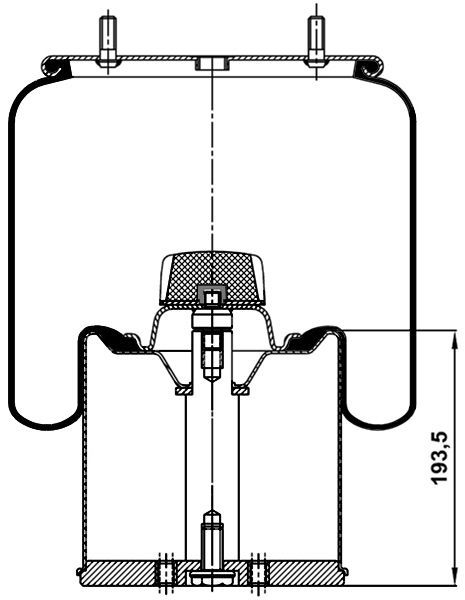 G951-C Avrupa Tip Komple Metal Pistonlu