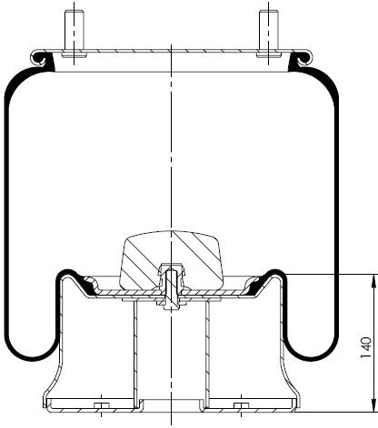 GA9804-C Amerikan Tip Komple Metal Pistonlu